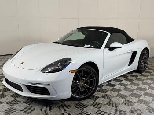 White 2022 Porsche 718 Boxster Base