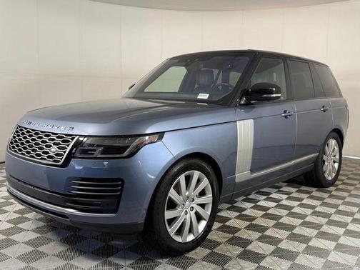 Byron Blue Metallic 2019 Land Rover Range Rover 3.0L V6 Supercharged HSE