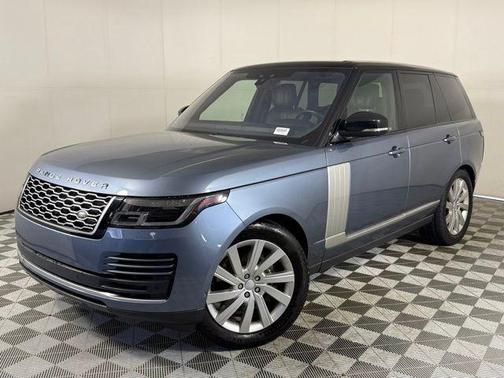 Byron Blue Metallic 2019 Land Rover Range Rover 3.0L V6 Supercharged HSE