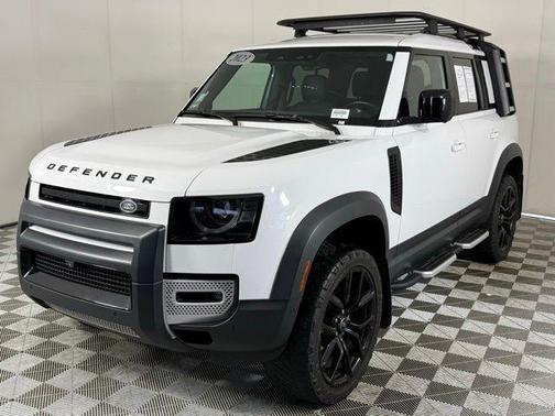 White 2023 Land Rover Defender S