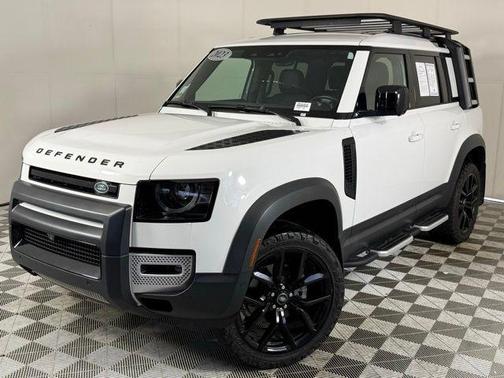 White 2023 Land Rover Defender S