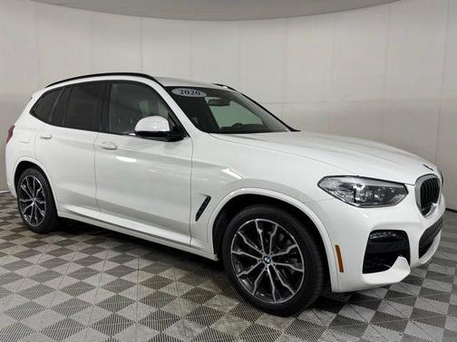 Alpine White 2020 BMW X3 sDrive30i
