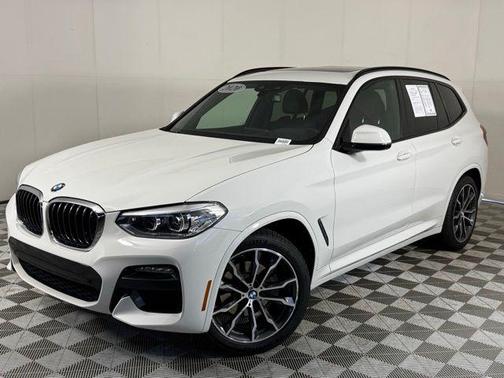 Alpine White 2020 BMW X3 sDrive30i