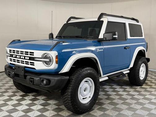 Peak Blue 2024 Ford Bronco Heritage Limited Edition