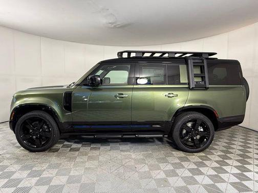 Woolstone Green Metallic 2026 Land Rover Defender X-Dynamic SE