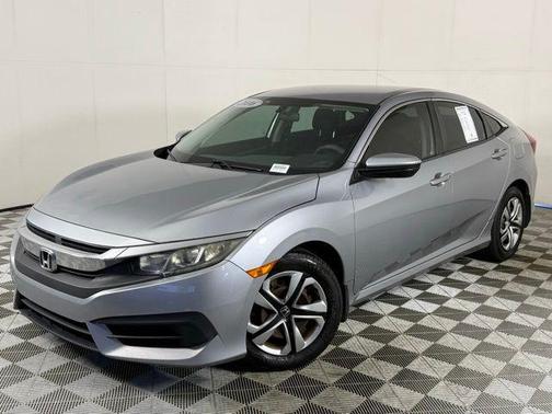 Silver Metallic 2016 Honda Civic LX