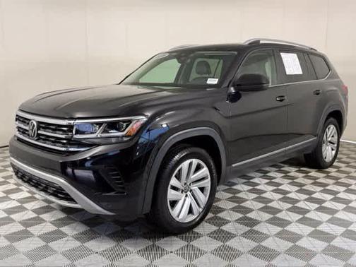 Deep Black Pearl 2021 Volkswagen Atlas 3.6L SEL