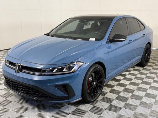 Monterey Blue w/Deep Black Roof 2025 Volkswagen Jetta GLI 2.0T Autobahn