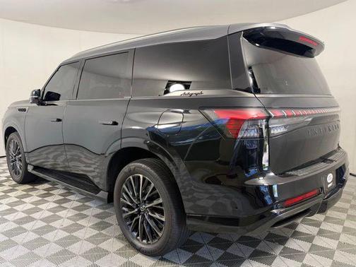 Black / Graphite 2025 INFINITI QX80 AUTOGRAPH