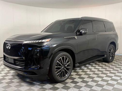 Black / Graphite 2025 INFINITI QX80 AUTOGRAPH