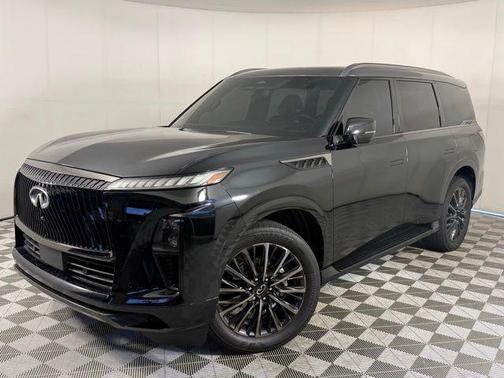 Black / Graphite 2025 INFINITI QX80 AUTOGRAPH