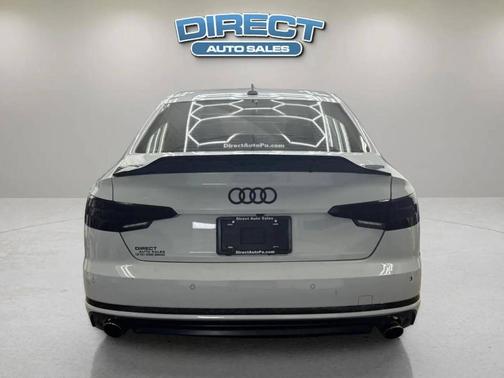 White 2018 Audi A4 2.0T Tech Premium