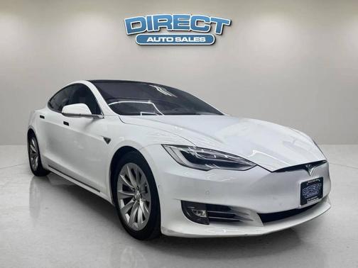 White 2016 Tesla Model S 90D