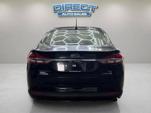 Shadow Black 2017 Ford Fusion Hybrid SE