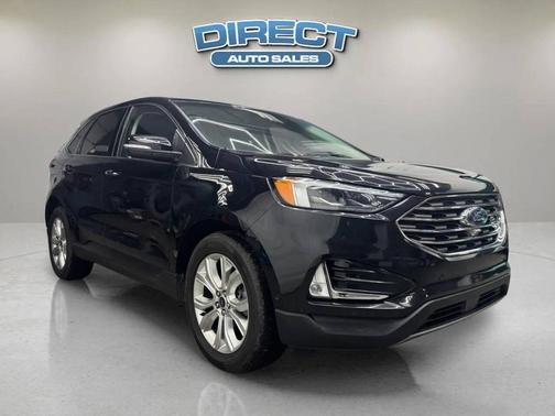 Agate Black 2020 Ford Edge Titanium