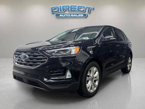 Agate Black 2020 Ford Edge Titanium