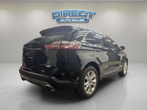 Agate Black 2020 Ford Edge Titanium