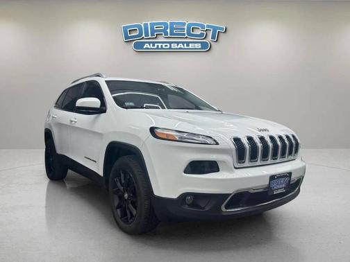Bright White Clearcoat 2014 Jeep Cherokee Limited