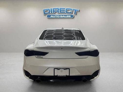 Majestic White 2017 INFINITI Q60 3.0T Premium