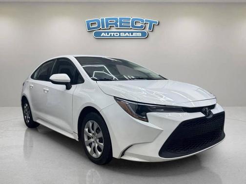 White 2022 Toyota Corolla LE