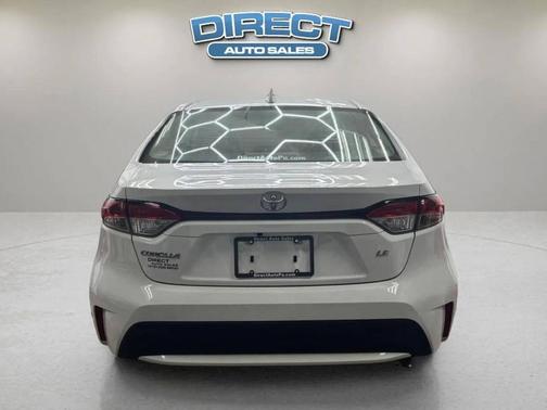 White 2022 Toyota Corolla LE