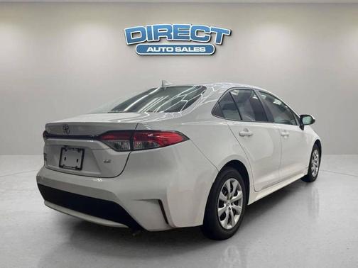 White 2022 Toyota Corolla LE