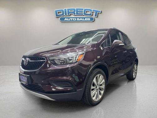 Burgundy 2018 Buick Encore Preferred