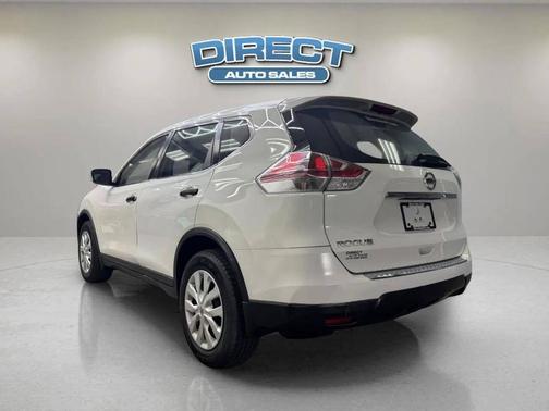 Glacier White 2016 Nissan Rogue S