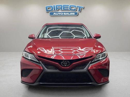 Supersonic Red 2020 Toyota Camry SE