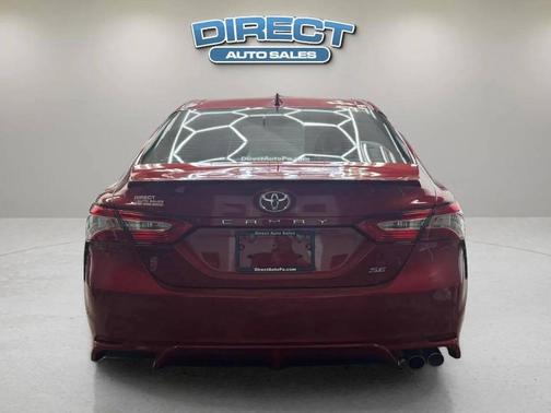 Supersonic Red 2020 Toyota Camry SE