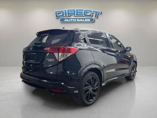 Crystal Black Pearl 2021 Honda HR-V AWD Sport