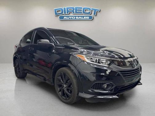 Crystal Black Pearl 2021 Honda HR-V AWD Sport