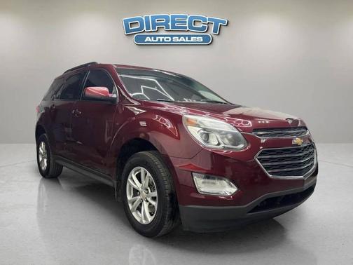 Maroon 2017 Chevrolet Equinox 1LT