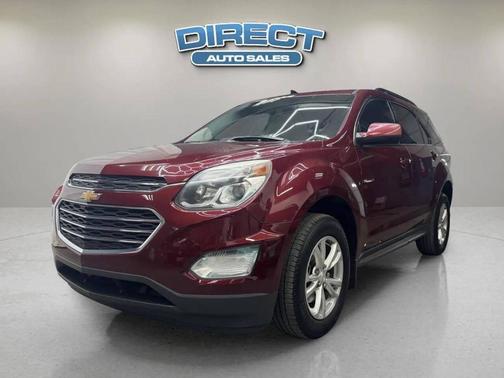 Maroon 2017 Chevrolet Equinox 1LT
