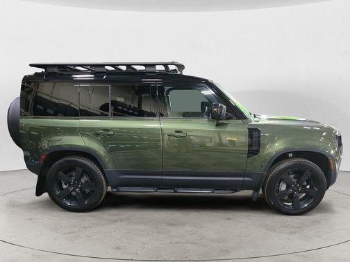 Woolstone Green Metallic 2026 Land Rover Defender P300 S