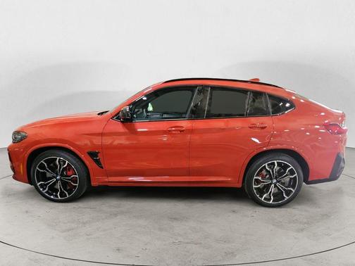Red Metallic 2025 BMW X4 M AWD