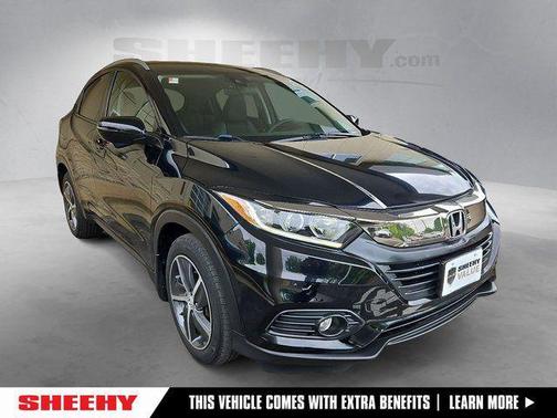 Crystal Black Pearl 2021 Honda HR-V EX