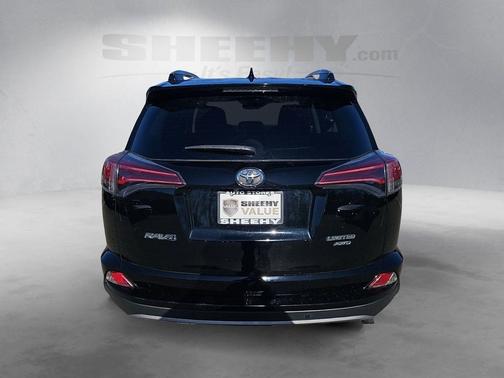 Black 2017 Toyota RAV4 Limited