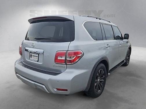 Brilliant Silver 2017 Nissan Armada Platinum