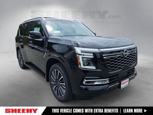 Super Black 2026 Nissan Armada Platinum Reserve