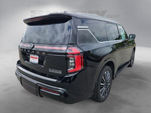 Super Black 2026 Nissan Armada Platinum Reserve