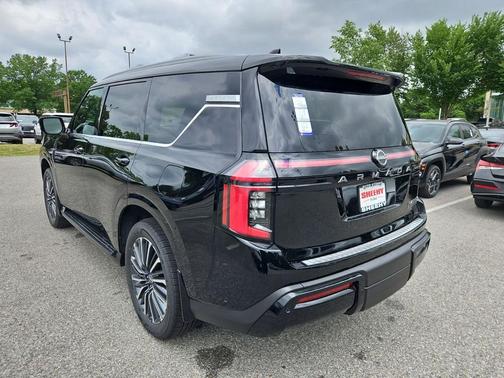 Super Black 2026 Nissan Armada Platinum Reserve