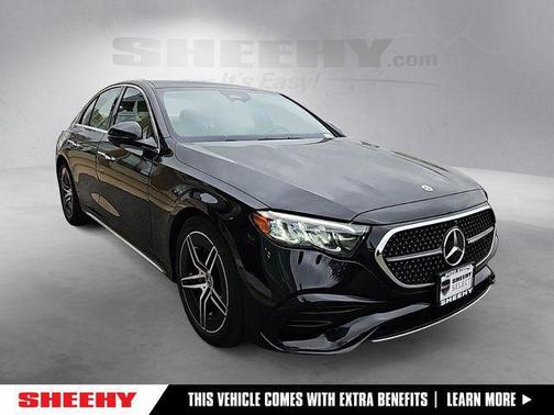 Black 2025 Mercedes-Benz E-Class E 350