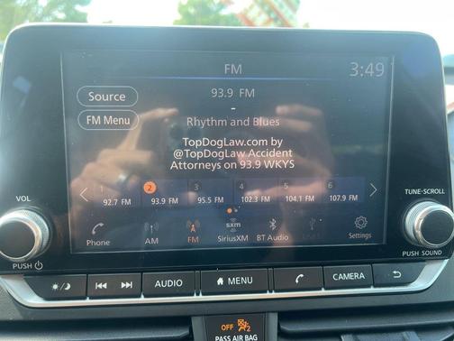 Glacier White 2020 Nissan Altima S FWD