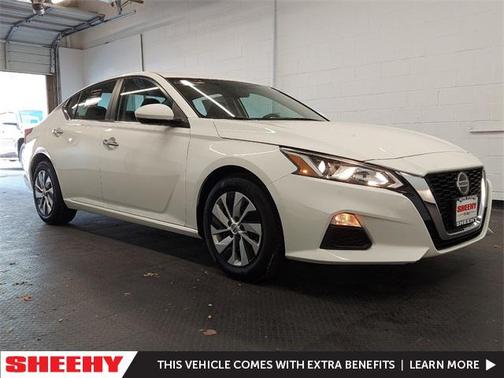Glacier White 2020 Nissan Altima S FWD
