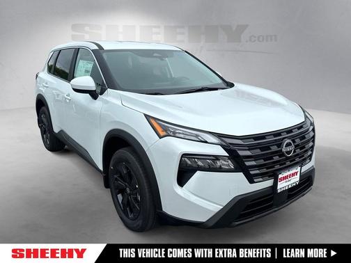 White Pearl 2026 Nissan Rogue SV