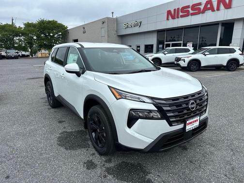 White Pearl 2026 Nissan Rogue SV