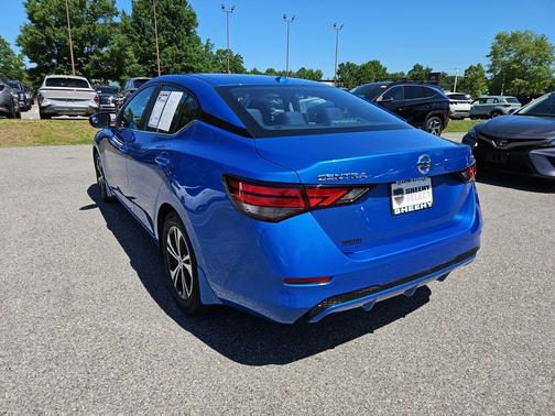 Electric Blue Metallic 2020 Nissan Sentra SV