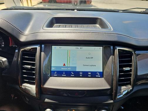 Shadow Black 2021 Ford Ranger LARIAT