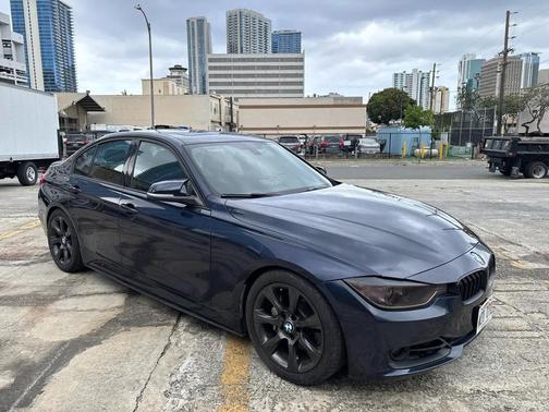 Blue 2012 BMW 335 4dr Sdn 335i RWD